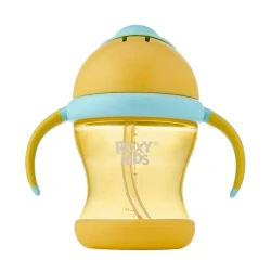 Поильник-непроливайка Roxy Kids RFD-008-B, желтый, 200 мл