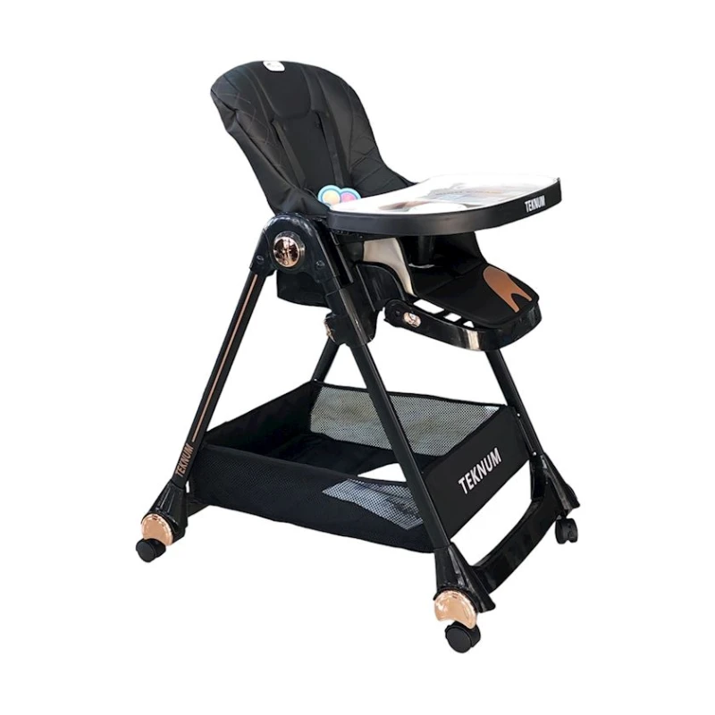 Стульчик для кормления TK908, 1-6 лет, черный Стульчик для кормления TK908, 1-6 лет, черный