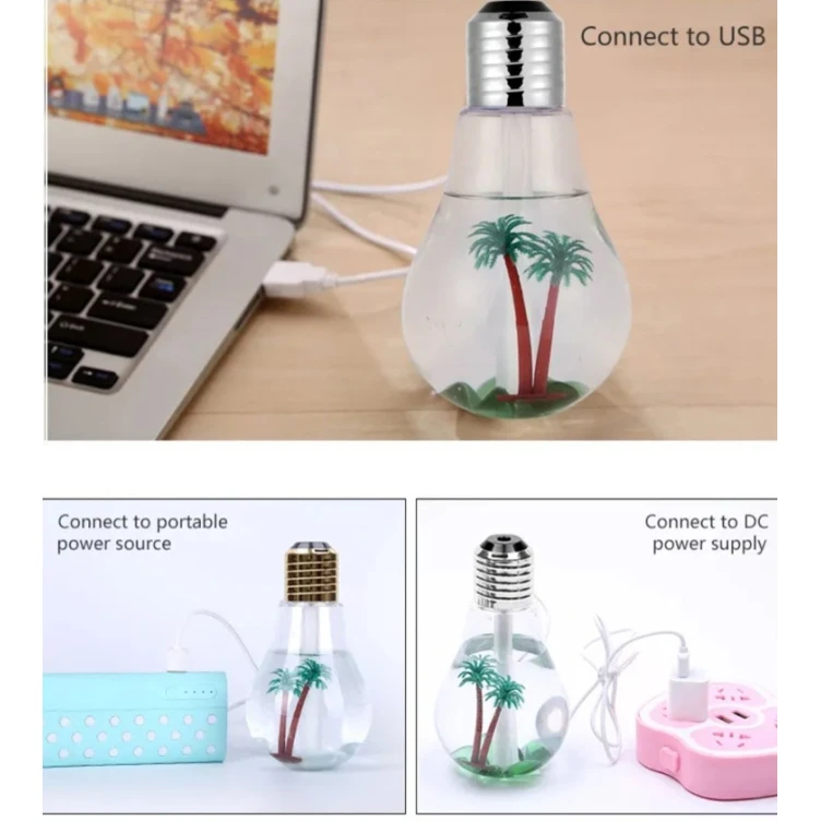 LED lampa ilə hava nəmləndiricisi eA0006