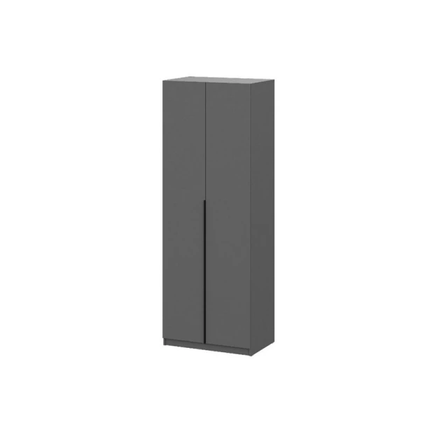 Шкаф Art Mebel Art-100-36, серый, 210х100х50 см Шкаф Art Mebel Art-100-36, серый, 210х100х50 см