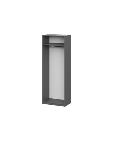 Şkaf Art Mebel Art-100-36, boz, 210х100х50 sm