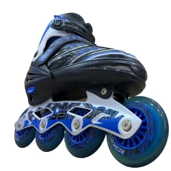 Роликовые коньки BW-128XL, размер XL, синий/черный