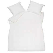 Yataq dəsti Vandyck Pure 24 White, pambıq, ağ, avro, yorğan üzü 200x200/220 sm, 2 əd yastıq üzü 60x70 sm