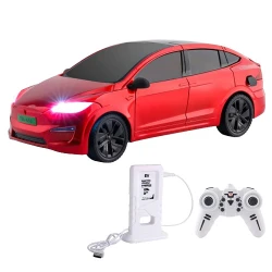 Radio ilə idarə olunan maşın XY, 43x17.6x15.6 sm, qırmızı, 5+, 1:12 - XY_qırımızı