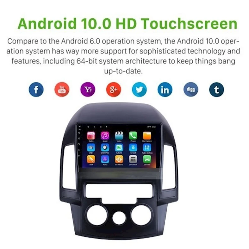 Avtomobil monitoru Still Coll Hyundai I30 2008-2011 Avtomobil monitoru Still Coll Hyundai I30 2008-2011