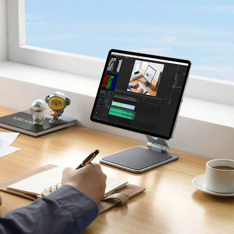 Держатель для планшета Apple iPad 12.9″ Baseus MagStable Space Grey Держатель для планшета Apple iPad 12.9″ Baseus MagStable Space Grey