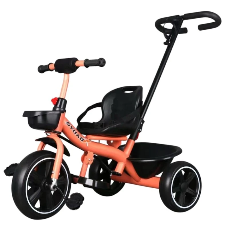 Uşaqlar üçün üçtəkərli velosiped 5237_206-1, narıncı, 1-3 yaş