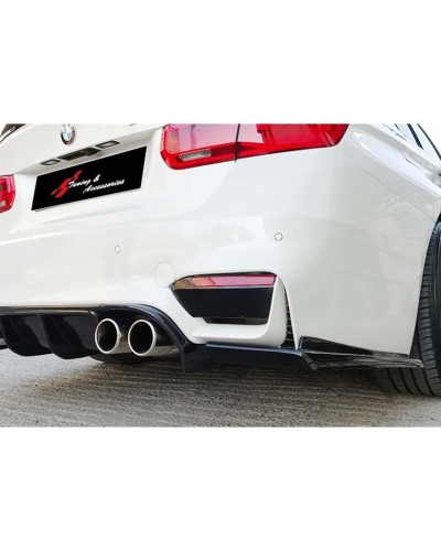 Arxa bamper diffuzoru BMW F30 Vorsteiner üçün