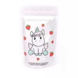 Пудра-шиммер для ванны Unicorns Pink Strawberry, 150 г