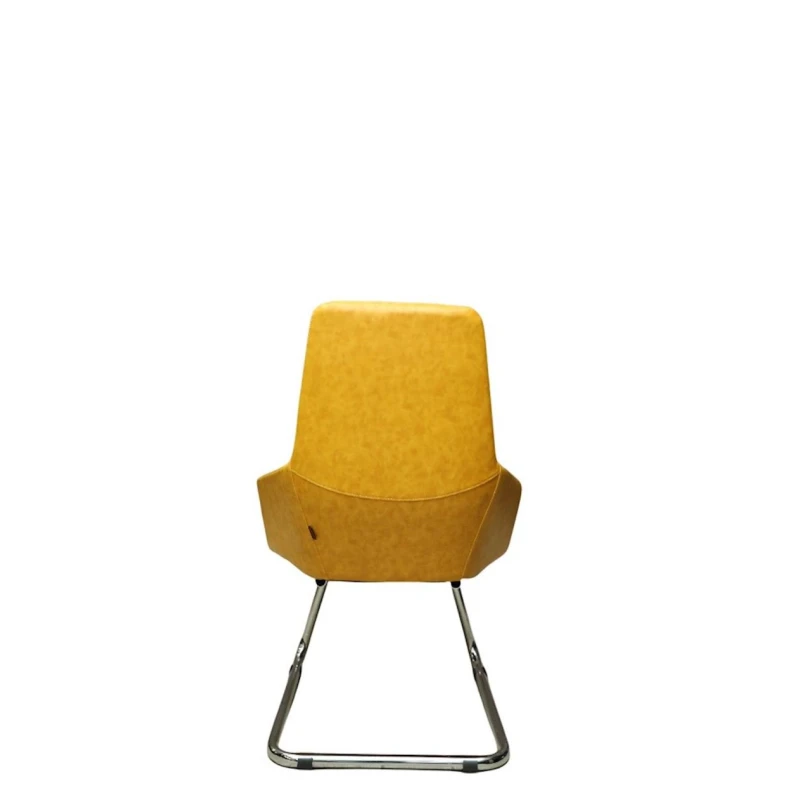 Кресло офисное Casella Nora 04 Loft 16, 100х64х46 см, желтое