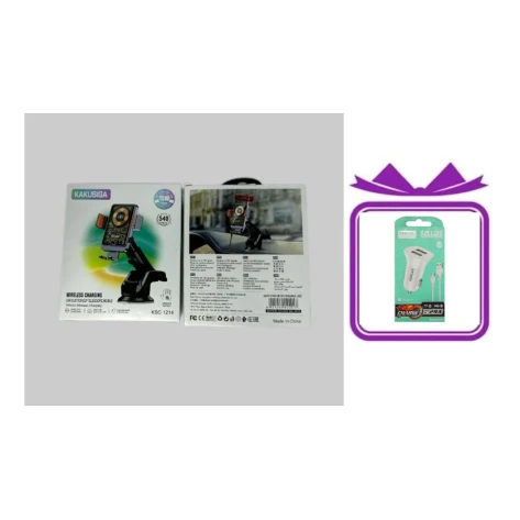 Автомобильный держатель для телефона Kakusiga Wireless KSC1214