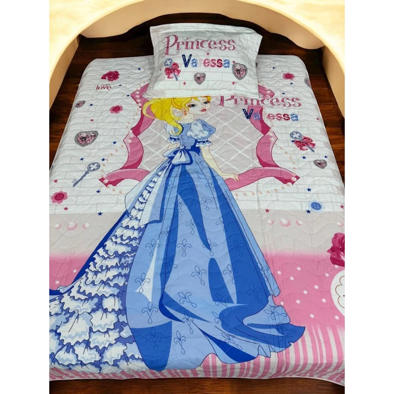 Набор с наволочкой детский MiraNova 366, покрывало 180х240 см, наволочка 50х70 см, разноцветный Набор с наволочкой детский MiraNova 366, покрывало 180х240 см, наволочка 50х70 см, разноцветный