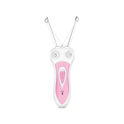 Нитевой эпилятор, белый/розовый