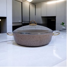 Qazan Gallery Home GH-000126, 32 sm, qranit/alüminium, bej