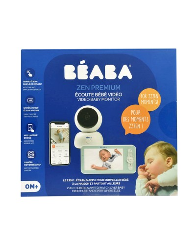 Videodayə Beaba Zen Premium Listening Bb Video, ağ