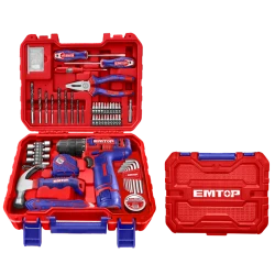 Набор инструментов Emtop EEDK09601, 96 шт Набор инструментов Emtop EEDK09601, 96 шт