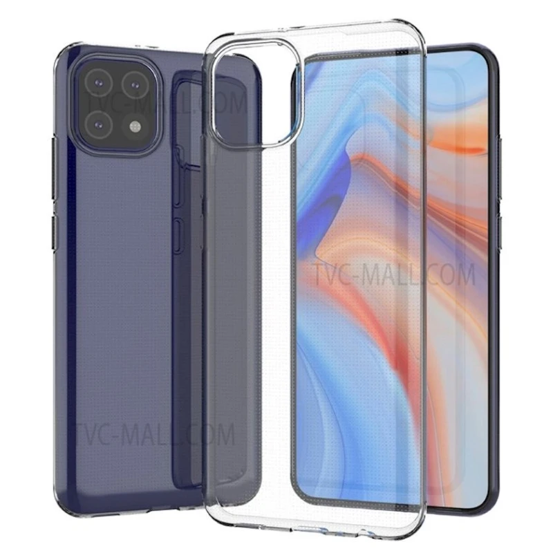 Çexol Samsung Galaxy A03 üçün, Transparent