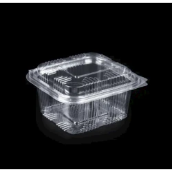 Набор одноразовых контейнеров Loyal 4968814212, полиэтилентерефталат, прозрачный, 24.5х12.95х5.85+2 см, 100 шт