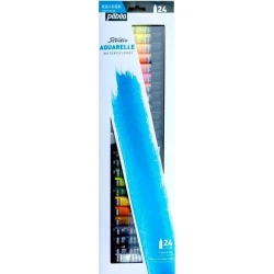 Набор акварельных красок Pebeo Studio Aquarelle, 24 цвета, 12 мл Набор акварельных красок Pebeo Studio Aquarelle, 24 цвета, 12 мл