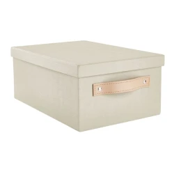 Коробка для хранения JYSK Fjordur 23х33х14 см, хаки Коробка для хранения JYSK Fjordur 23х33х14 см, хаки