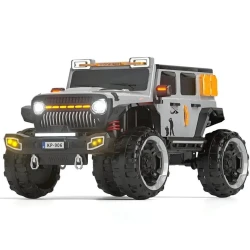 Uşaq elektrik avtomobili Jeep KP 906, boz