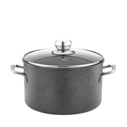 Кастрюля Shosman 5564, гранит, серый, 32 см Кастрюля Shosman 5564, гранит, серый, 32 см