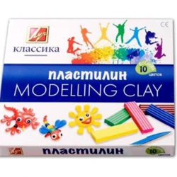 Пластилин Луч Классика, 10 цветов