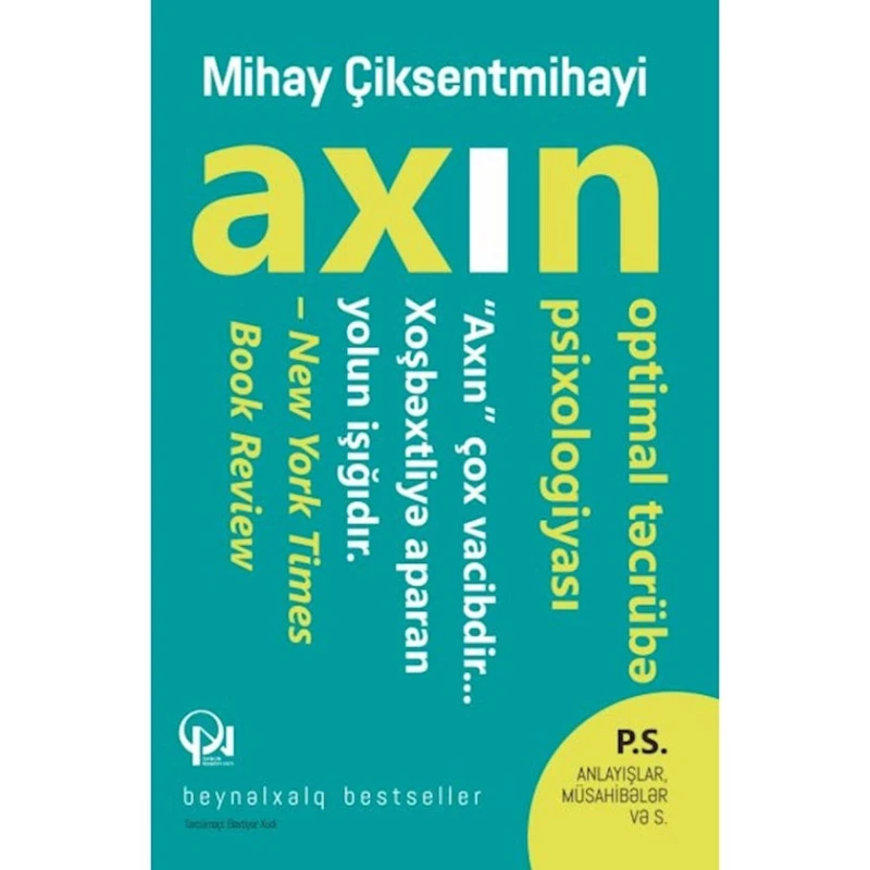 Книга Axın, автор Mihay Çiksentmihayi Книга Axın, автор Mihay Çiksentmihayi