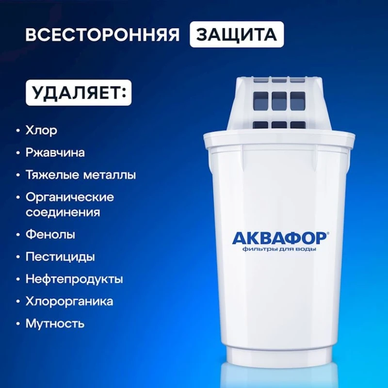 Комплект картриджей для фильтра воды Aquaphor А5 Mg, 4 шт Комплект картриджей для фильтра воды Aquaphor А5 Mg, 4 шт