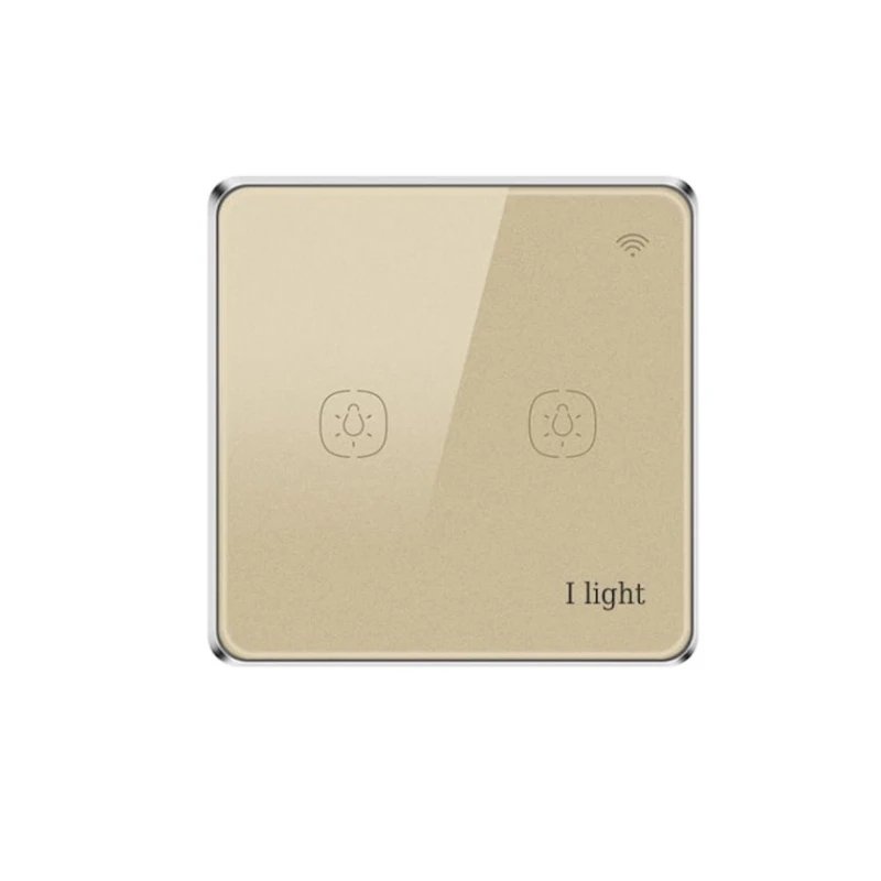 Умный выключатель I Light TY-EU-L2 Gold
