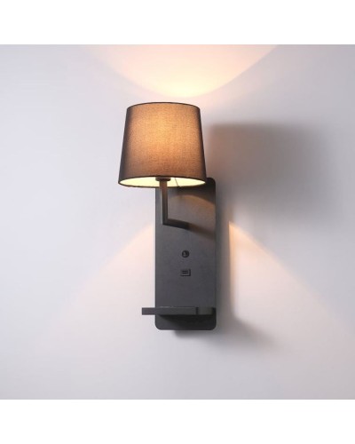 Divar çırağı Lustore LSW421-BK