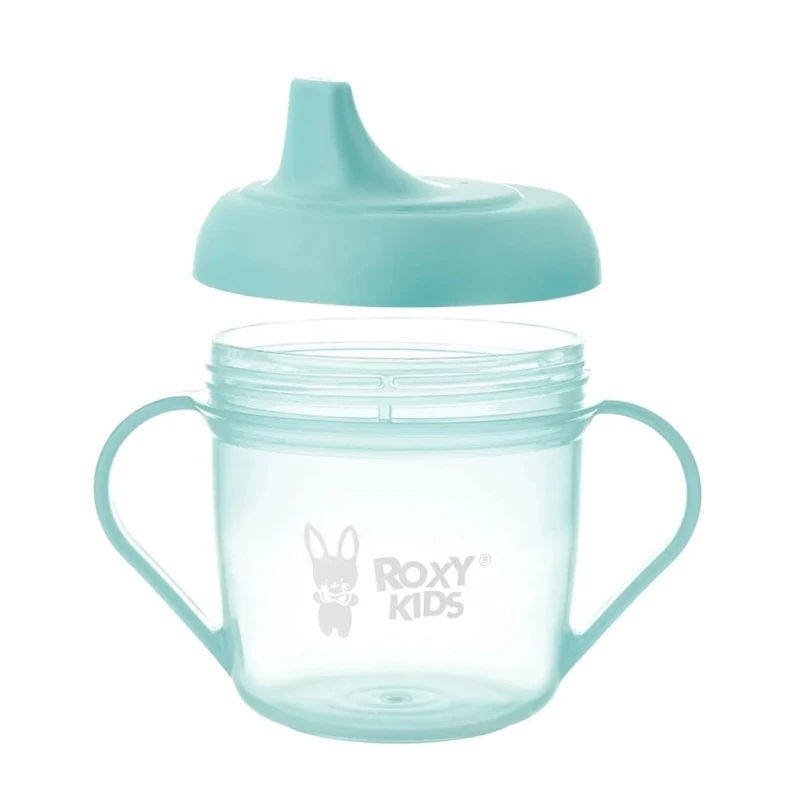 Тренировочный поильник Roxy Kids RFD-005-B, зеленый, 180 мл
