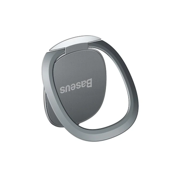 Кольцо-держатель для телефона Baseus SUYB-0S Invisible phone Silver