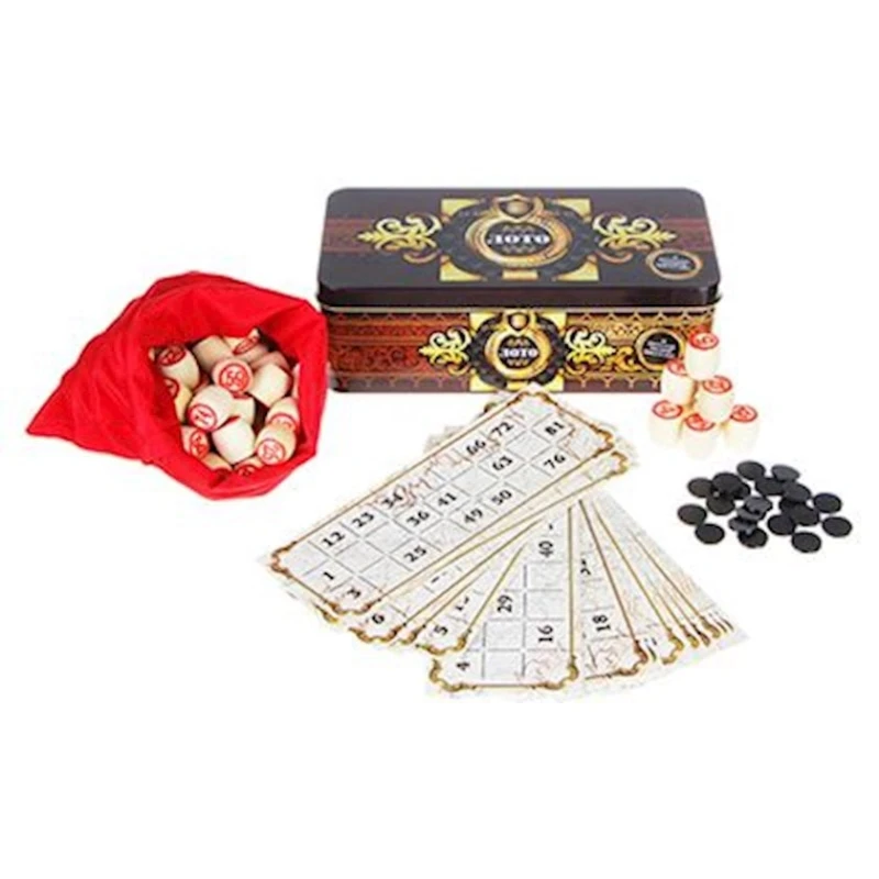 Русское лото, в подарочной металлической коробке Русское лото, в подарочной металлической коробке