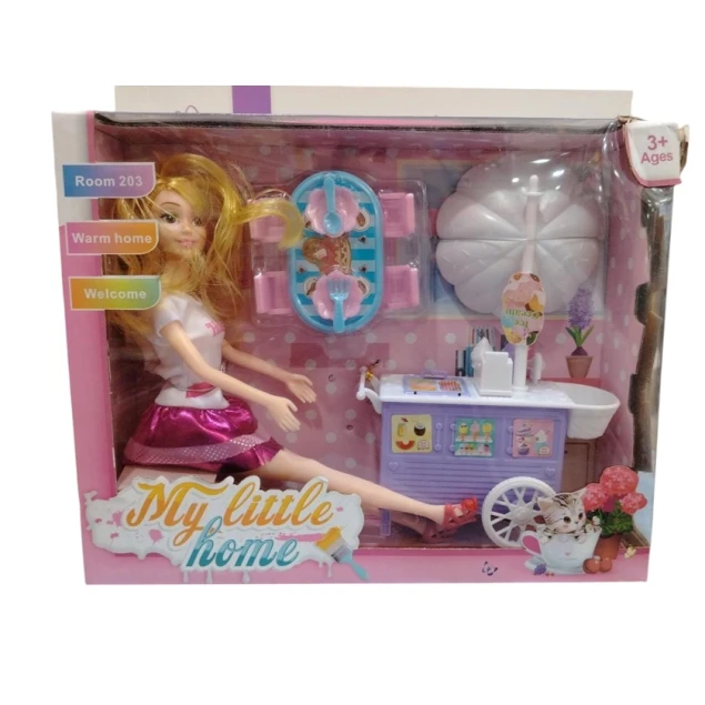 Oyun dəsti RV203 Barbie My Little Home, 3+ yaş