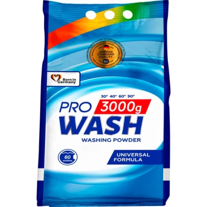 Yuyucu toz Pro Wash Universal, 3 kq