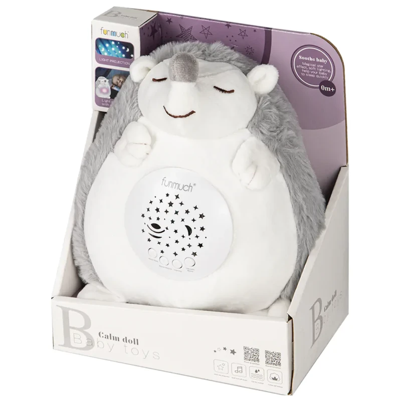 Ночник-проектор Funmuch Ежик FM666-25, серый