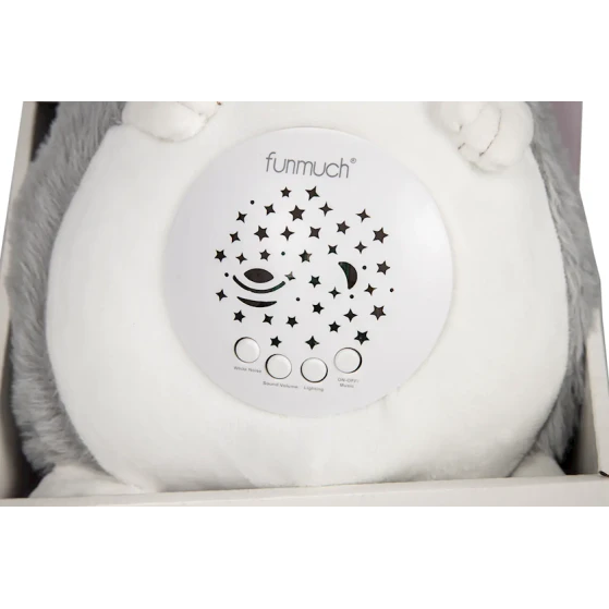 Ночник-проектор Funmuch Ежик FM666-25, серый