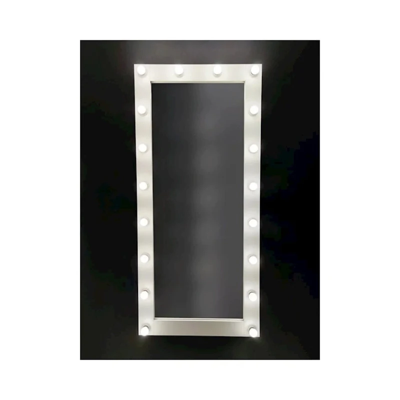 Döşəməüstü güzgü 3563, 175х80х7 sm, ağ