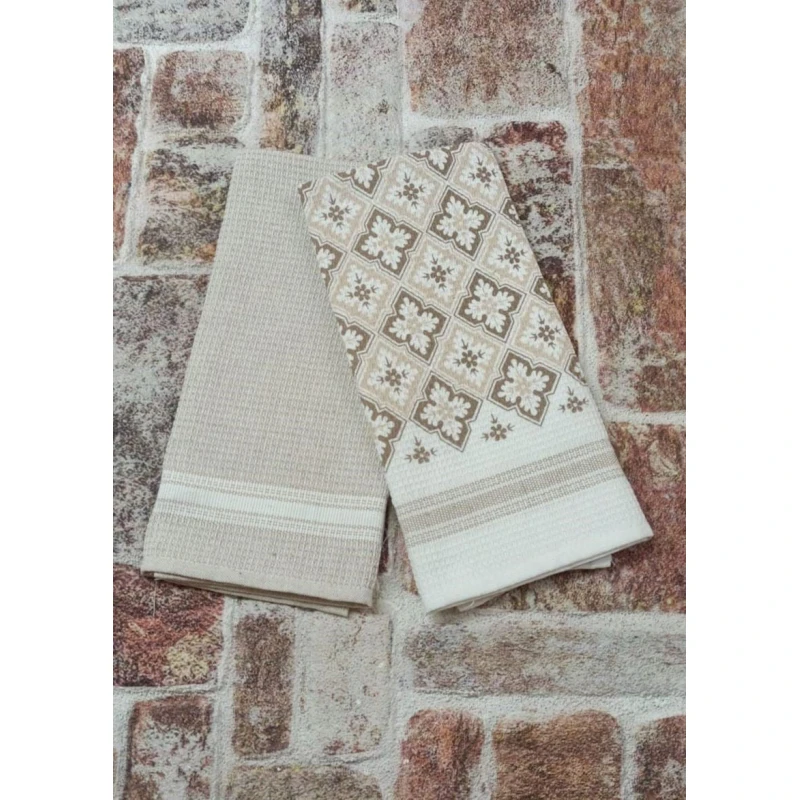 Mətbəx dəsmalı dəsti TZE-524, 50x70 sm, rəngbərəng, 12 əd