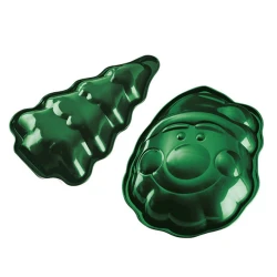 Набор форм для кексов Berlinger Haus Emerald Collection BH-6949, 2 шт, углеродистая сталь, антипригарное титановое покрытие, зеленый