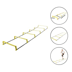 Тренировочная лестница Gymnic 1615/4, желтый, 220 см