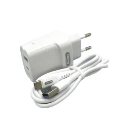 Сетевое зарядное устройство Go-Des SS213 20 W, Белый Сетевое зарядное устройство Go-Des SS213 20 W, Белый