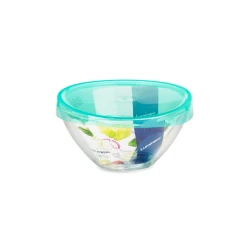 Салатник Luminarc Keep'n`Bowl Космос, 28 см, стекло, прозрачный/голубой Салатник Luminarc Keep'n`Bowl Космос, 28 см, стекло, прозрачный/голубой