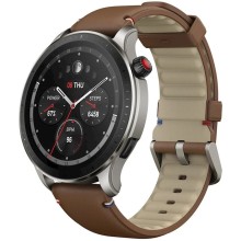 Smart-saat Amazfit GTR 4 Vintage Brown Leather (6972596105725)