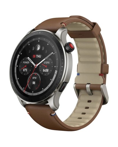 Smart-saat Amazfit GTR 4 Vintage Brown Leather (6972596105725)