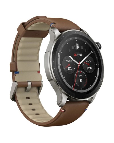 Smart-saat Amazfit GTR 4 Vintage Brown Leather (6972596105725)