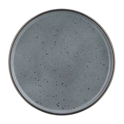 Тарелка Ardesto Fasano, круглая, керамика, темно-серая, 26 см