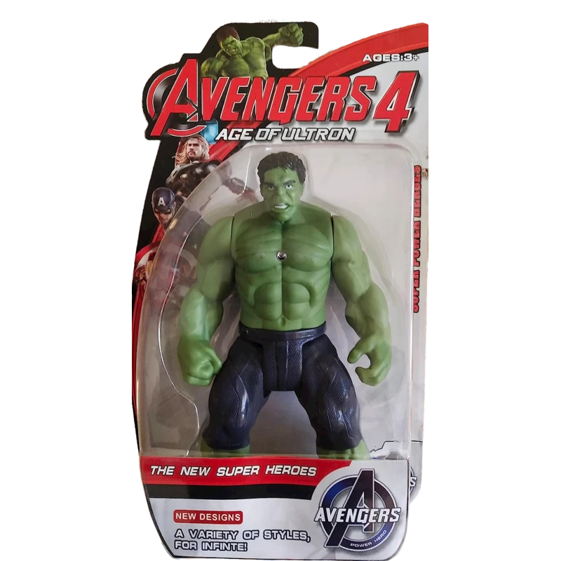 Фигурка Hulk Toy Super Hero Characters Action Figure, 3+ лет Фигурка Hulk Toy Super Hero Characters Action Figure, 3+ лет
