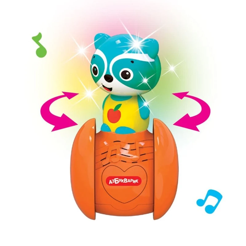 Музыкальная игрушка Азбукварик Енотик, от 3 лет
